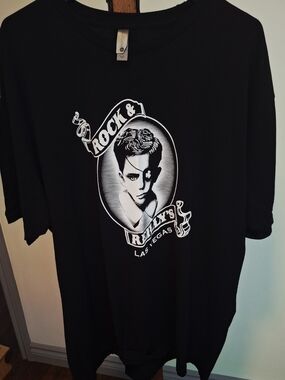 Rare Rock & Reilly's Irish Rock Pub Las Vegas Men’s Black T-Shirt 2 XL